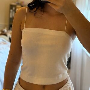 American Eagle Outfitters White Camisole Top